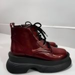 بوت زرشکی ورنی ترند