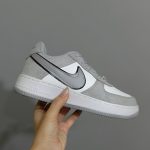 ایرفورس سفید طوسی کوتاه