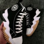 ران موشن سفید مشکی ساق بلند