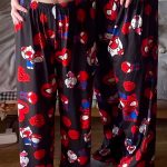 شلوار ترند مشکی اسپایدر کیتی