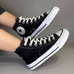 کانورس 1970 مشکی (زیره سفید)