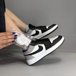 جردن سفید مشکی طوسی (+بند اضافه)