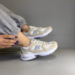 نیوبالانس 530 کرم طوسی سفید