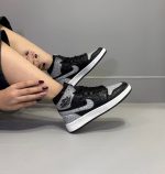 جردن ربلیونر طوسی مشکی ساقدار